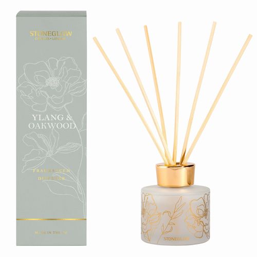DAY FLOWER デイフラワー ディフューザー120ml/イラン＆オークウッド  DIFFUSER 120ml/YLANG \u0026 OAKWOOD STONEGLOW 正規品 ◆ルーム/フレグランス/スティック/芳香/アロマ/ギフト/プレゼント/香り/癒し