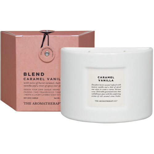 【楽天市場】BLEND キャンドル キャラメルバニラ Caramel Vanilla Soy Wax Candle ブレンド アロマセラピー