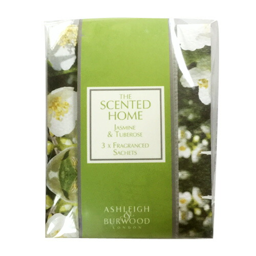 楽天市場 Ashleigh Burwood サシェ 3個 ジャスミン チュベローズ Sachet 3 Jasmine Tuberose アシュレイ バーウッド ルームフレグランス 香り袋 Aroma Regalo アロマレガーロ