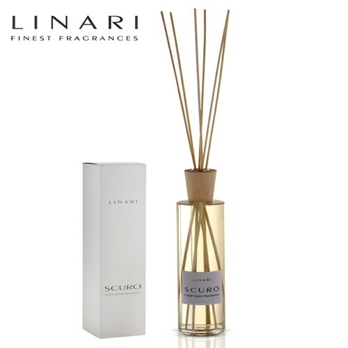 【送料無料】LINARI リナーリ ルームディフューザー 500ml SCURO スクロ ナチュラルスティック TRANSLUCENT LINE 正規品 ◆リード/アロマ/diffuser/芳香/フレグランススティック/ホームフレグランス|AROMA regalo アロマレガーロ