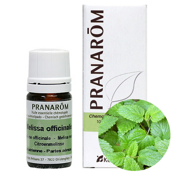 楽天市場】プラナロム レモンバーム エッセンシャルオイル 5ml 1本