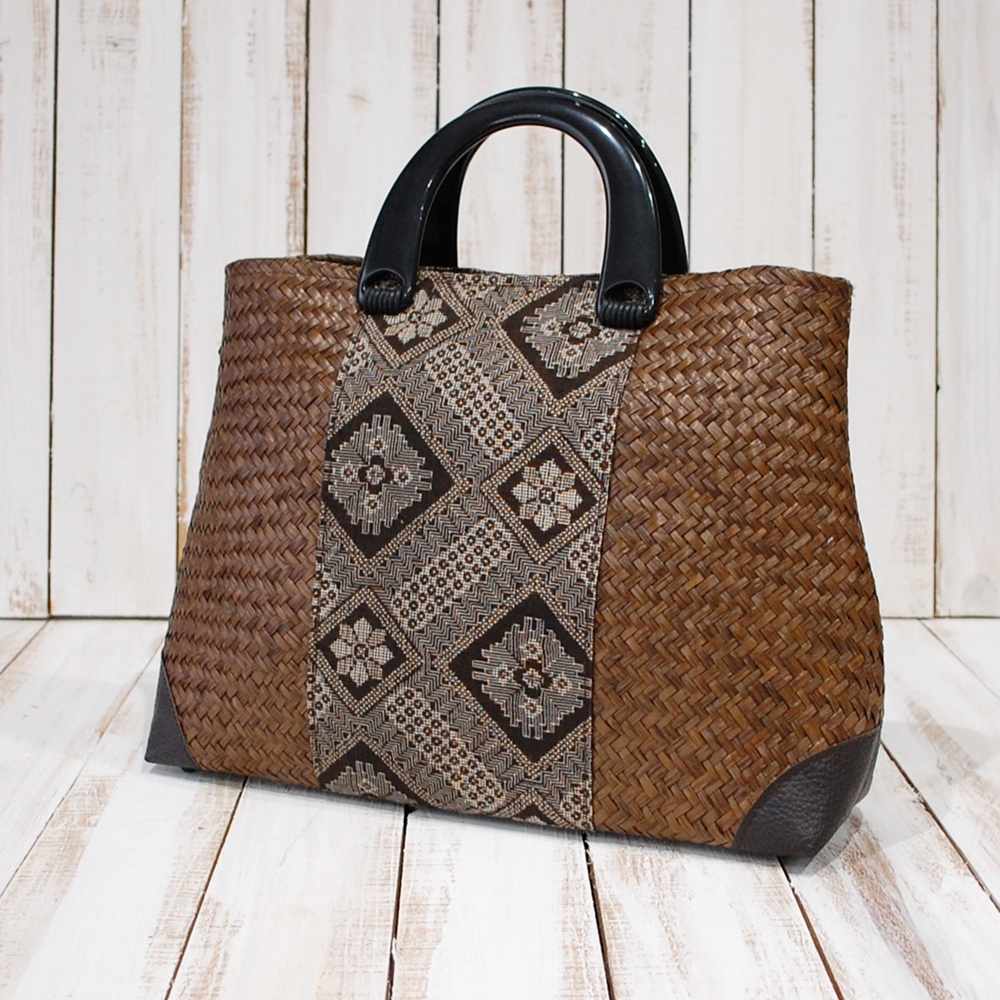 楽天市場】【大島紬 一点モノ】大島バッグ 大島小町丸底トート ＊ 京都