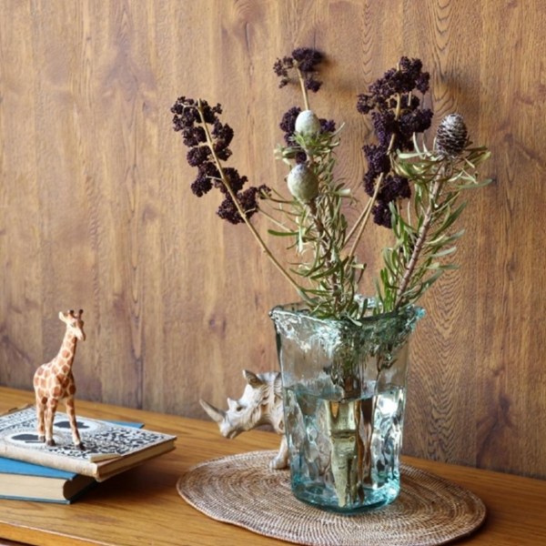 100 正規品 形アイアンとガラスのボタニカルコン ジュエル ガラス ャンドルホル 14 グラス 花瓶 花器 テラリウム 花瓶