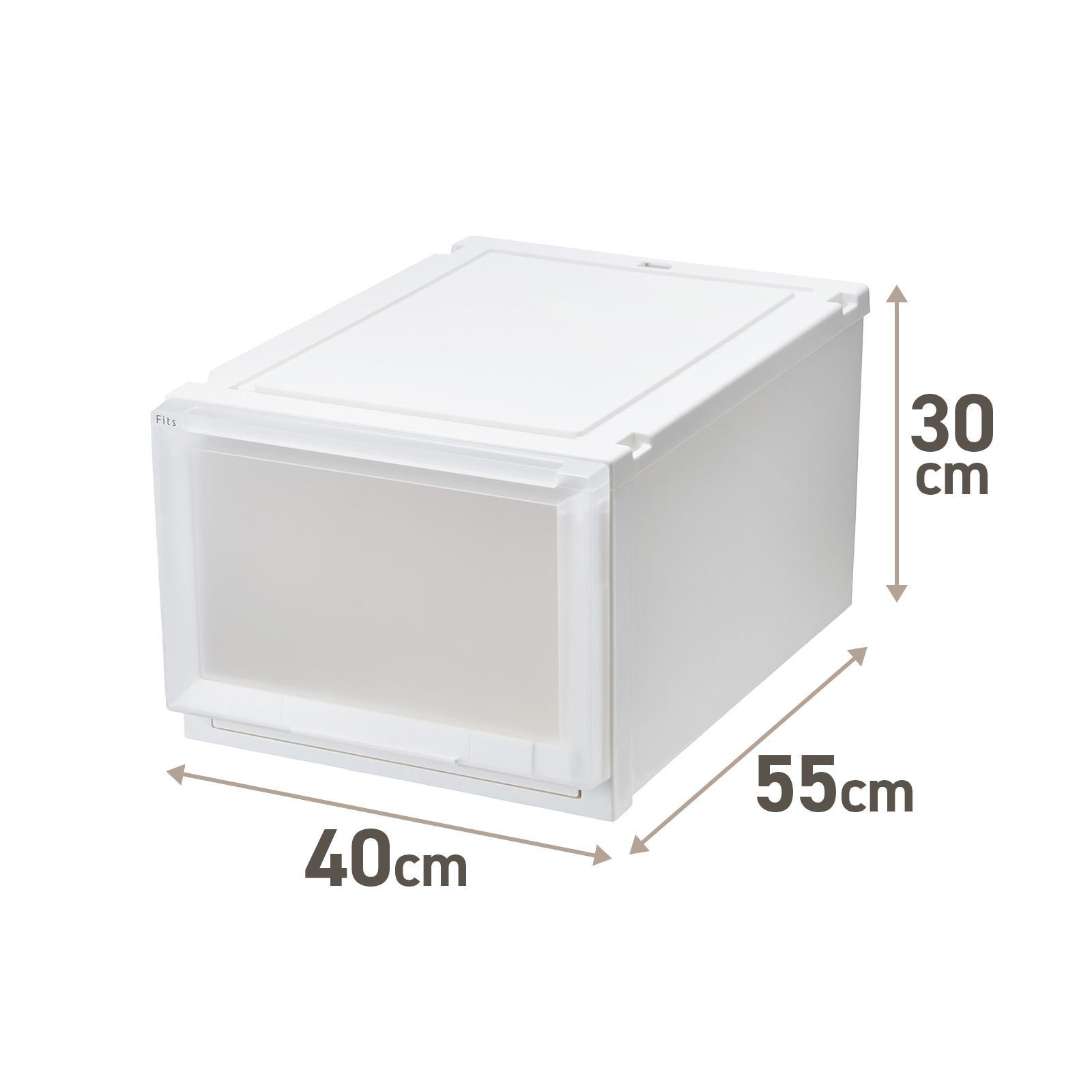 【まとめ買いがお得】天馬 フィッツケース 現金前貸し 55-40L （4030）【単品売りわたす】【2個書き割り】【4個書き割り】