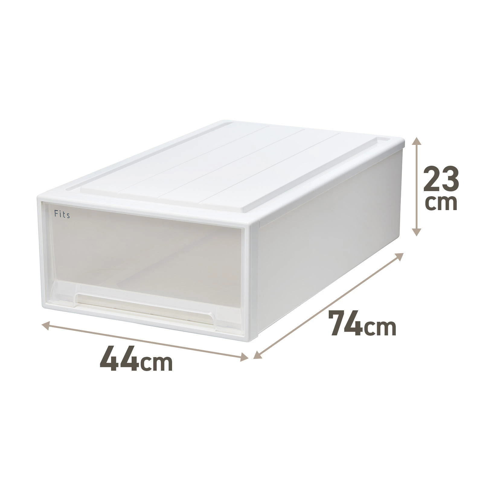 【まとめ買いがお得】天馬 フィッツケース 74-44M（ロングL）\u003cBR\u003e【単品売りわたす】【2個書き割り】【4個書き割り】
