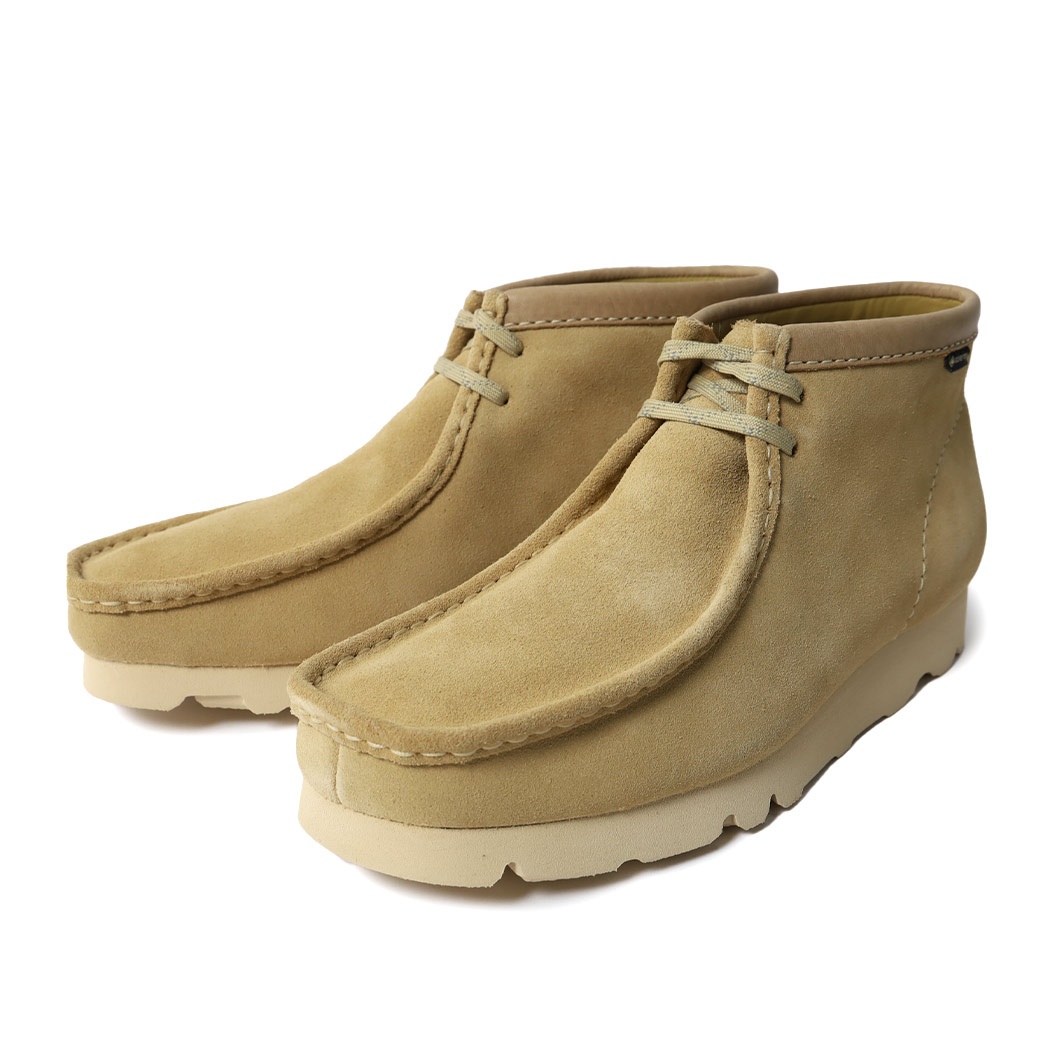 ★美品★クラークス ワラビー★スウェード ブーツ★UK7.5(26cm)★ 楽天市場】CLARKS WALLABEE BOOT GORE-TEX MAPLE SUEDE 26168545
