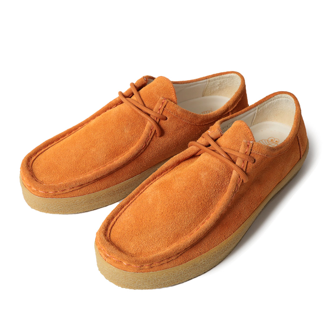 LAST RESORT ラストリゾート モック スエード ワラビー スニーカー AB LOAFER VM006 MOC SUEDE SUN ORANGE/GUM ( スケート SKATE オレンジ )