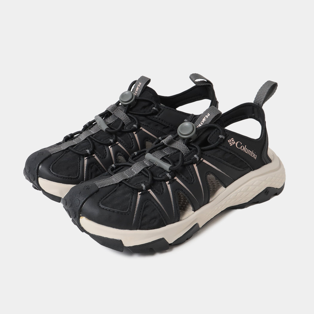 [クーポン＆P2倍！]Columbia コロンビア ウィメンズ ピークフリーク シャンダル W PEAKFREAK RUSHSHANDAL BLACK ( 黒 レディース サンダル SANDAL BL0341-010 )