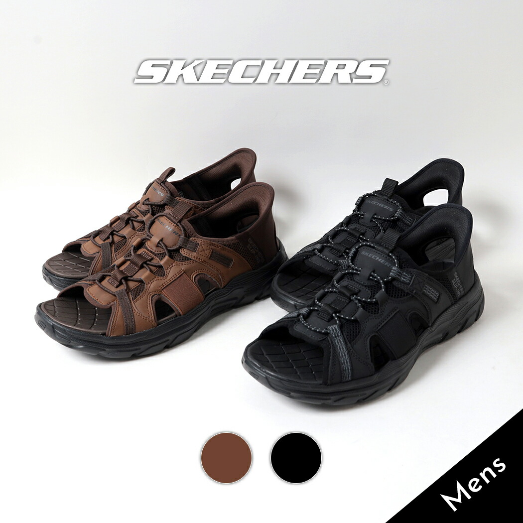 SKECHERS スケッチャーズ　スリップインサンダル　25㎝ SKECHERS スケッチャーズ スリップインズ サンダル 25cm - メルカリ