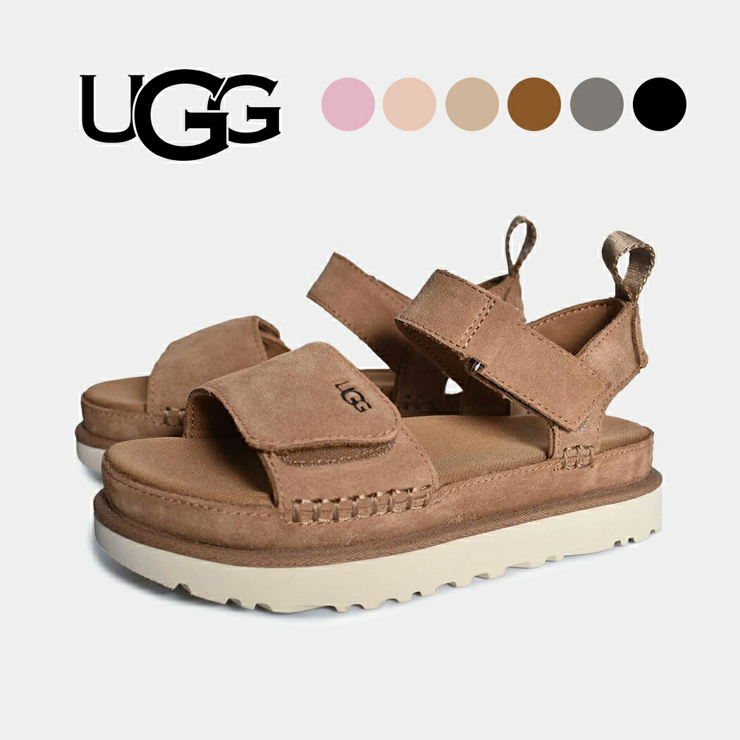 サンダル Geo Brown UGG アグ サンダル スライドサンダル ゴールデンスター ハイ