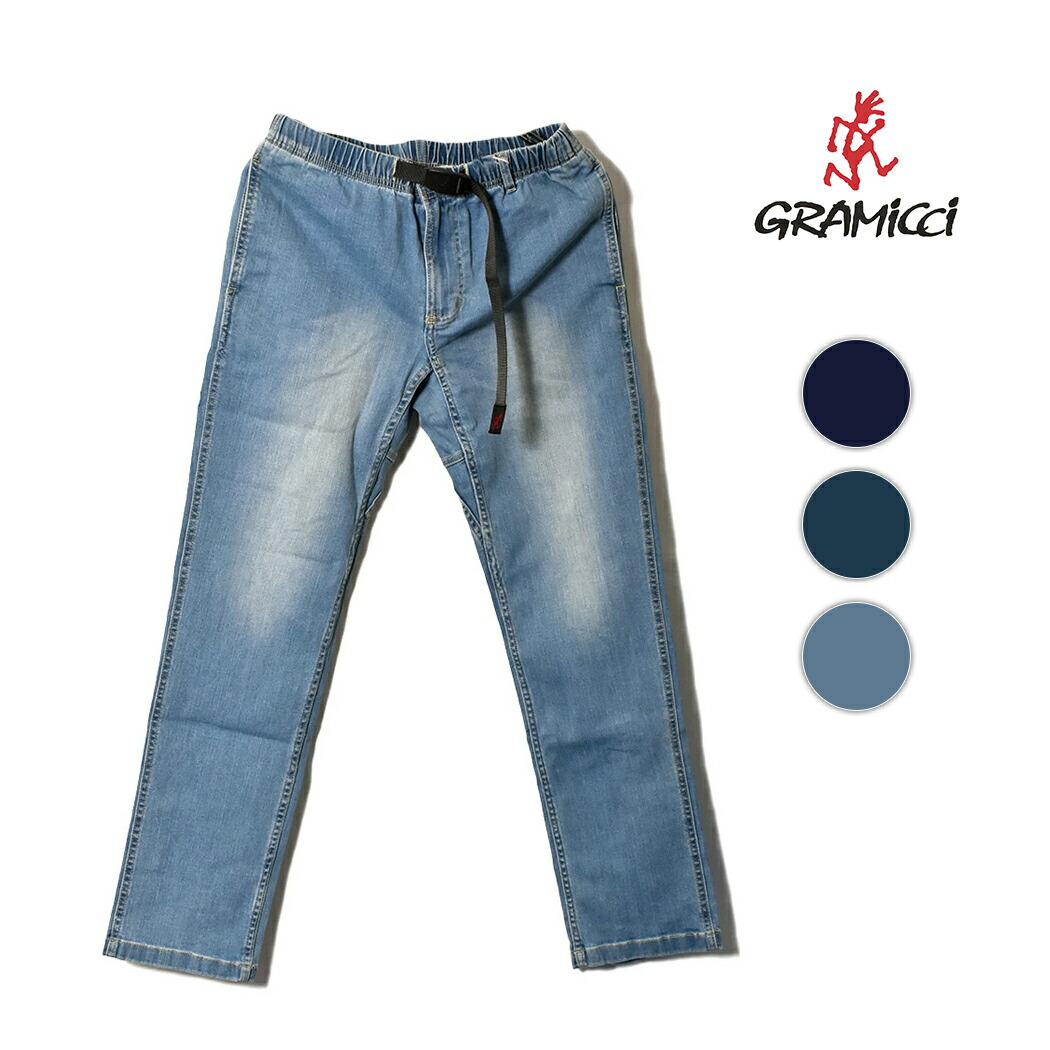 [クーポン＆P2倍！]GRAMICCI STRETCH DENIM NN-PANT CROPPED グラミチ ストレッチデニム ニューナロー パンツ ( クロップド ジーンズ 短丈 ウォッシュド スキニー ストレート スリム ロング G112-OGSD )
