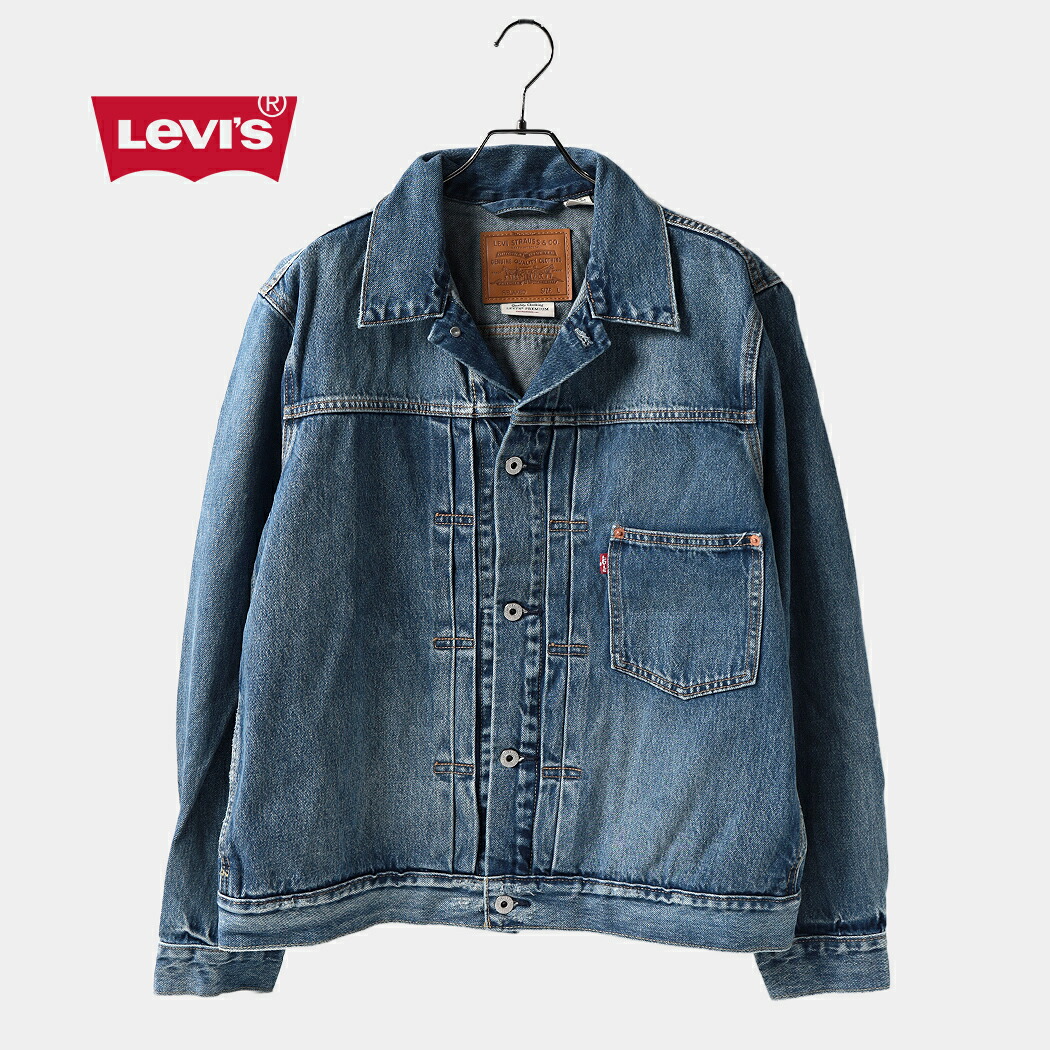 LEVI'S  ジージャン 　ジップアップ　　M LEVI'S ジージャン ジップアップ M JIGGYS SHOP｜襟付きジップ