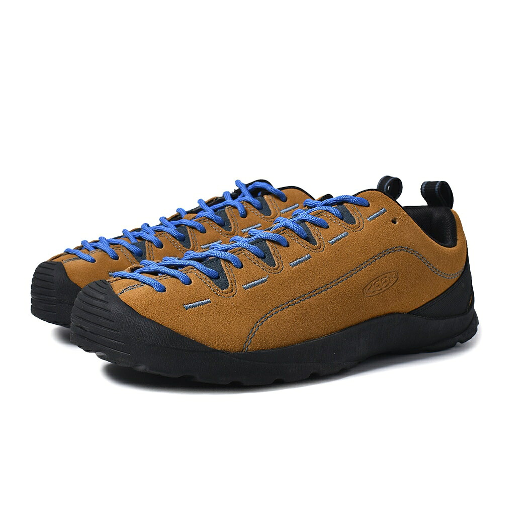 KEEN キーン ウィメンズ ジャスパー シューズ スニーカー WOMEN JASPER "CATHAY SPICE/ORION BLUE" ( 茶色 ブラウン ベージュ スエード レディース 1004337 )|aroundo