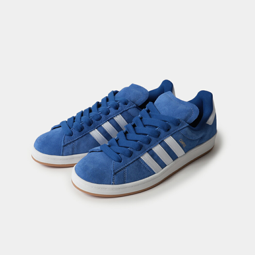 【お買い物マラソン限定クーポン配布中!!】adidas SB アディダス キャンパス スニーカー CAMPUS ADV BLUE WHITE ( 青 ブルー スケート SKATE メンズ JP8204 )
