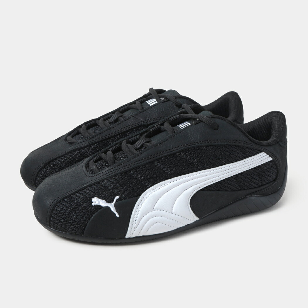 [クーポン＆P2倍！]PUMA プーマ SPEEDCAT PLUS スピードキャット スニーカー BLACK ( ブラック 黒 メッシュ レディース 402995-04 )