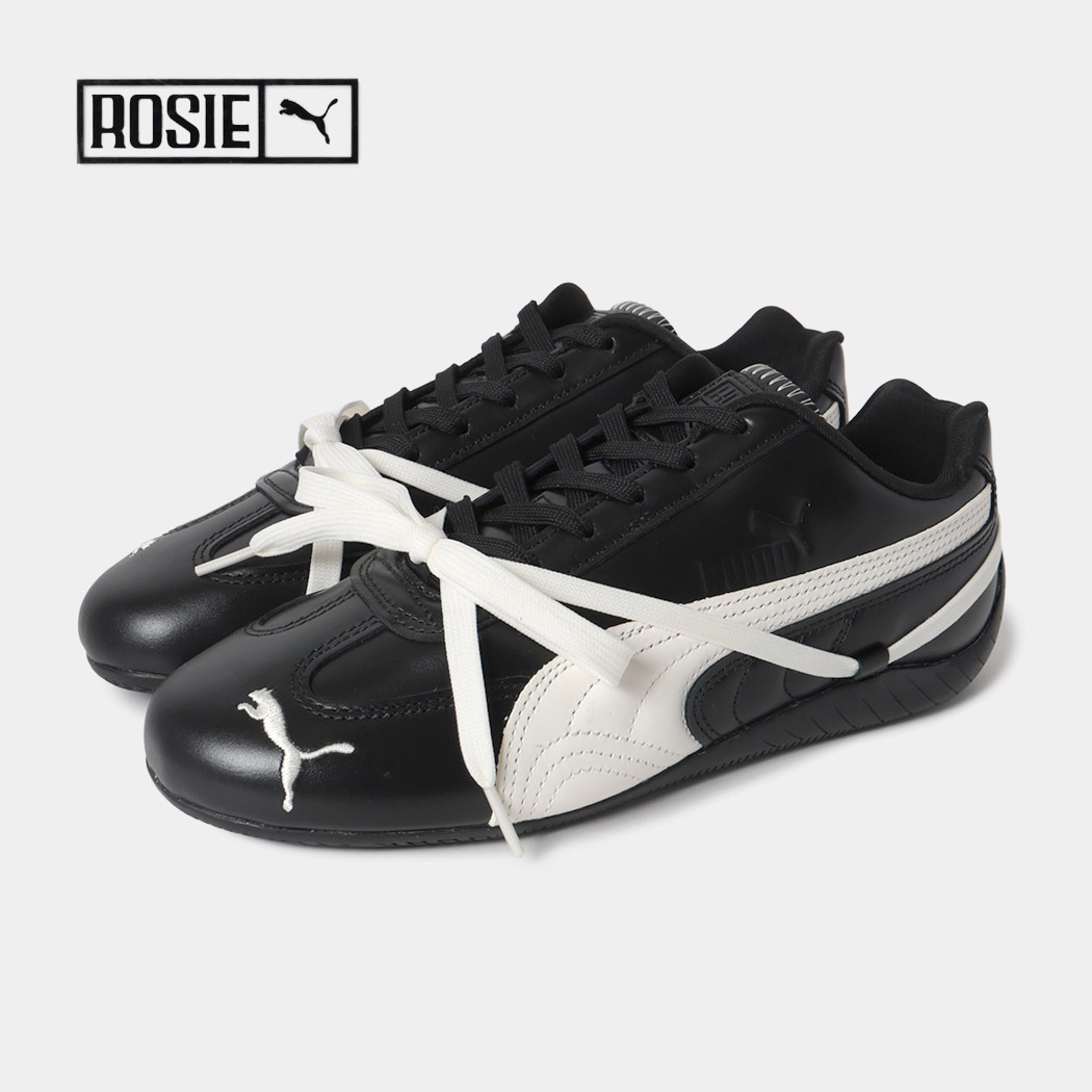 PUMA x ROSE スピードキャット プレミアム プーマ ロゼ ブラック ① PUMA公式】ウィメンズ PUMA x ROSE スピードキャット プレミアム