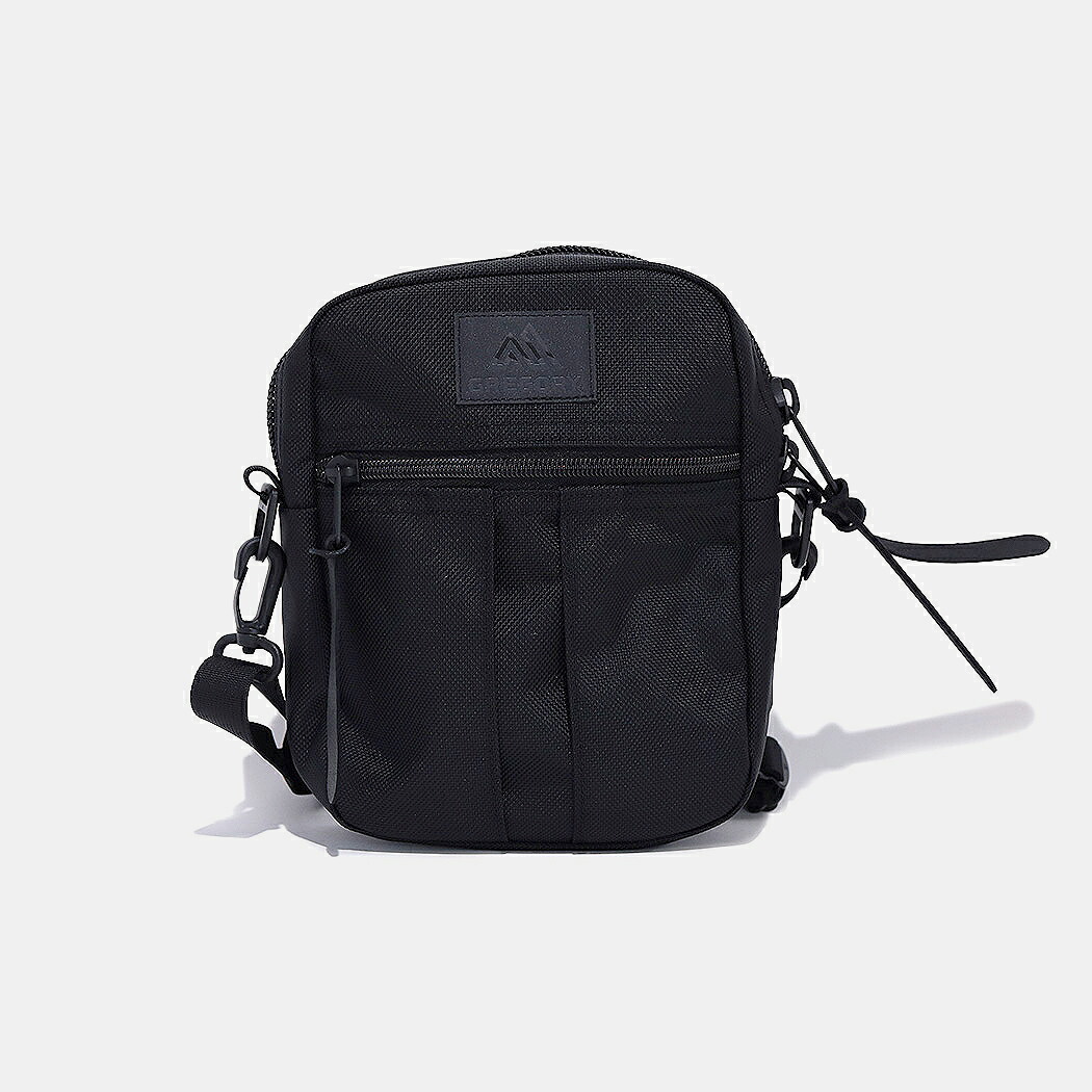 [クーポン＆P2倍！]GREGORY グレゴリー ショルダーバッグ クイックポケットL バッグ QUICK POCKET L BLACK ( ナイロン ブラック 黒 メンズ レディース 1254150440BLACK )