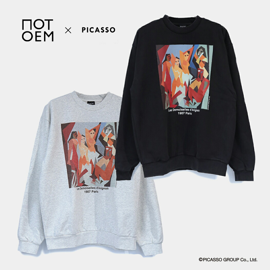 楽天市場】[クーポン配布中＆P2倍]NOT OEM ピカソ ゲルニカ スウェット