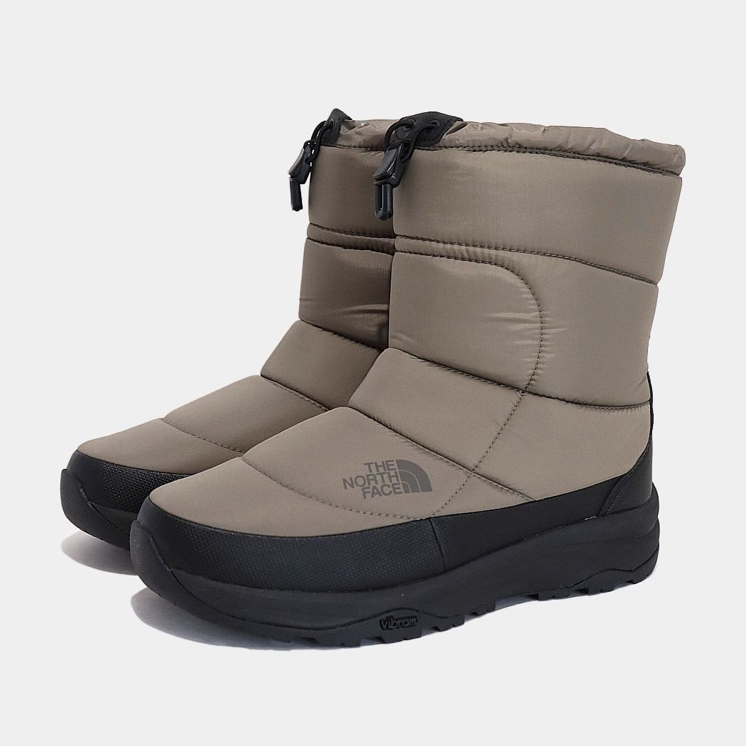 [クーポン＆P2倍！]THE NORTH FACE ザノースフェイス ブーツ ヌプシ ブーティ ウォータープルーフ NUPTSE BOOTIE WP VIII CABANGRAY ( グレー 灰色 メンズ レディース NF52272GK )｜aroundo