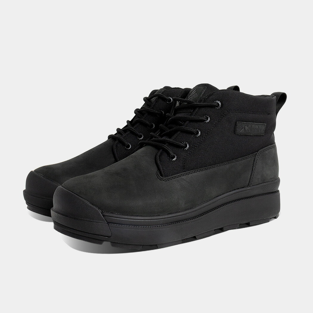 [クーポン＆P2倍！]Columbia コロンビア チャッカ ブーツ CHUKKA BOOTS SAPLAND IV LUX サップランド フォー ラックス WP OH INFINITY BLACK ( 防滴 vibram アウトドア メンズ レディース YU9887-010BLK )