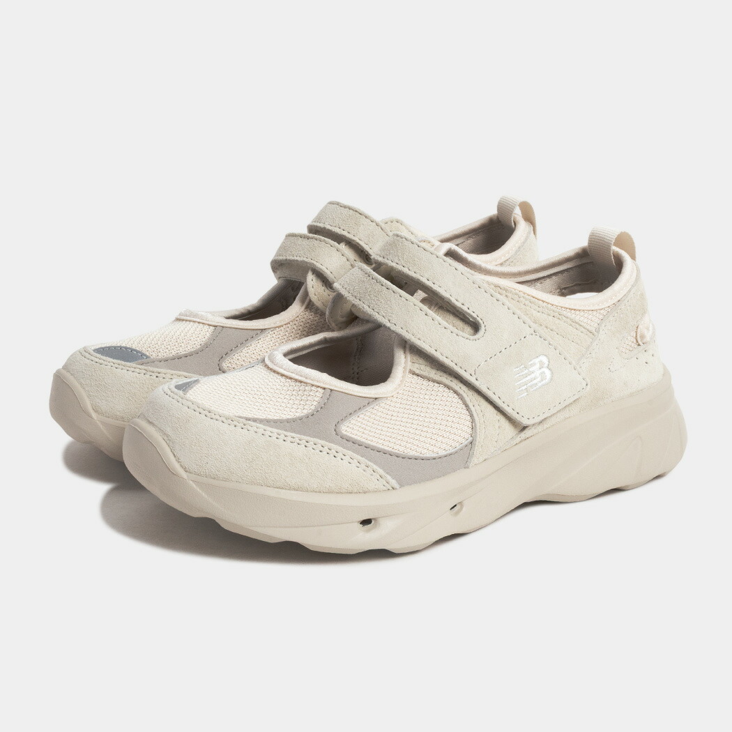 [クーポン＆P2倍！]海外限定 NEW BALANCE ニューバランス 2203 メリージェーン スニーカー SD2203IV IVORY （ 日本未発売 ホワイト 白 スニーカーサンダル 厚底 Y2K スエード レディース ウィメンズ 530 996 1906 )｜aroundo 14,399円