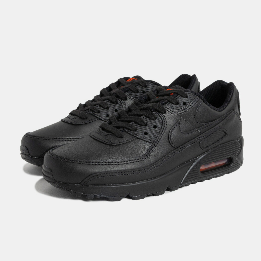 NIKE ナイキ エアマックス 90 スニーカー AIR MAX 90 BLACK/SAFETY ORANGE ( ブラック 黒 オレンジ 95 97 メンズ レディース IF5446-002 )
