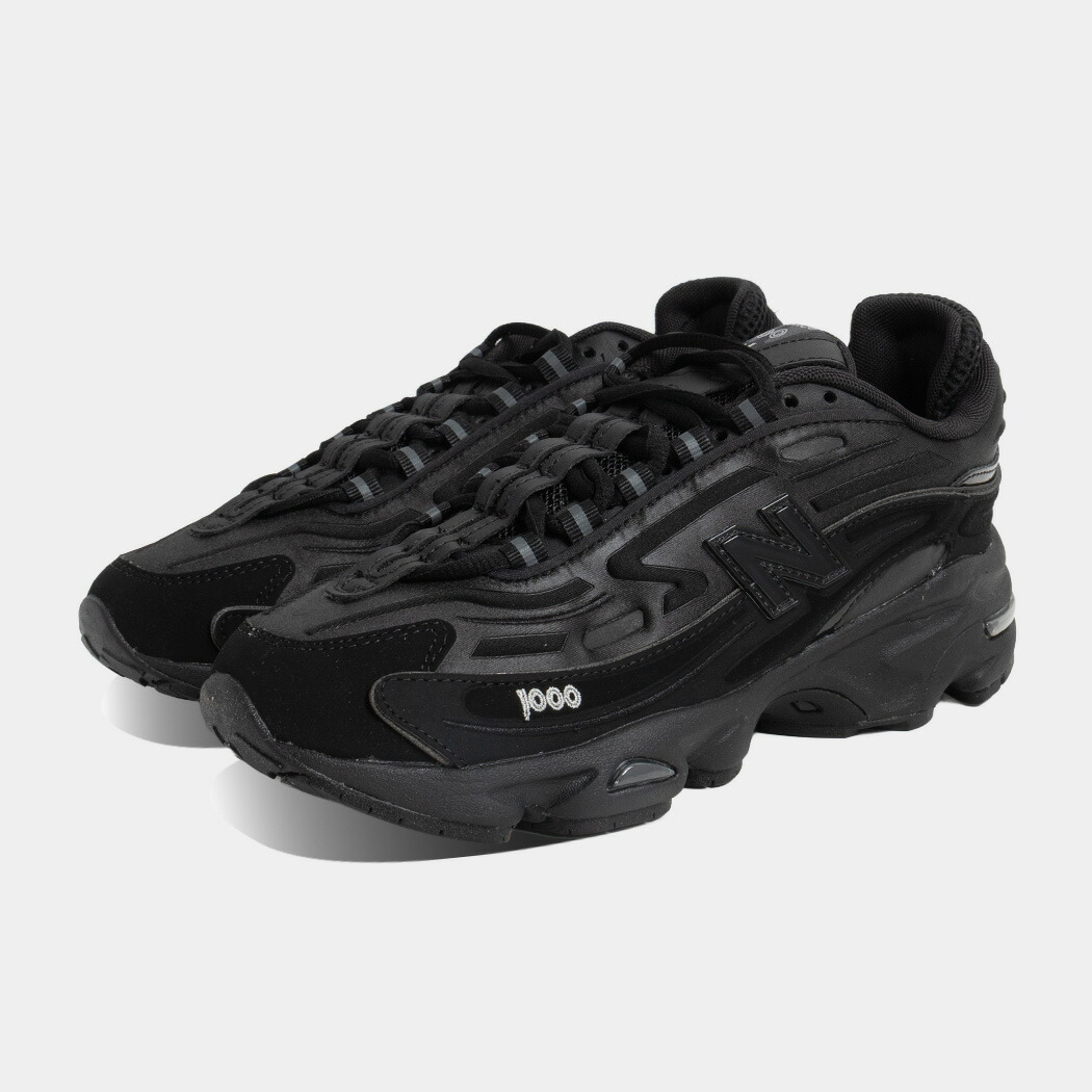 [クーポン＆P2倍！]NEW BALANCE ニューバランス 1000 スニーカー M1000DB BLACK ( ブラック 黒 トリプルブラック 2002 1906 2010 スエード レディース レザースニーカー )｜aroundo