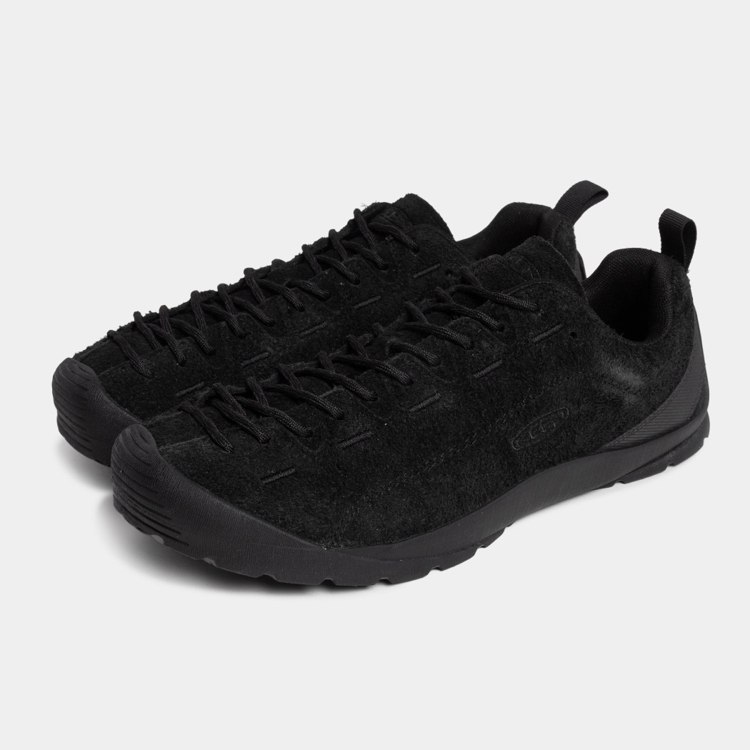 KEEN キーン ジャスパー JASPER HAIRY ヘアリー スニーカー BLACK ( 黒 ブラック メンズ トレッキング アウトドア ハイキング 1026592 )