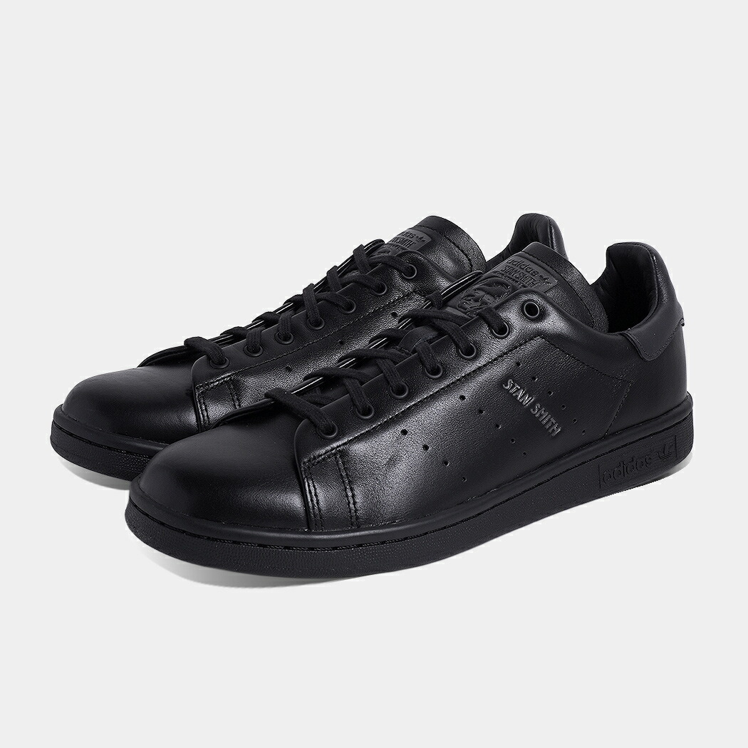 [クーポン＆P2倍！]adidas STAN SMITH LUX "CORE BLACK" アディダス スタンスミス ラグジュアリー スニーカー ( 黒 ブラック メンズ HQ6787 )｜aroundo