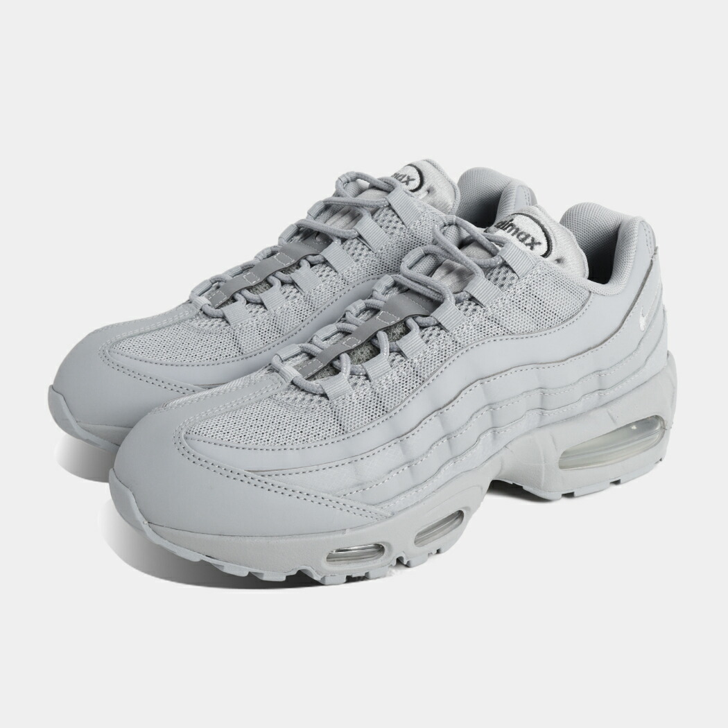 [クーポン＆P2倍！]NIKE ナイキ エアマックス 95 ビッグ バブル スニーカー AIR MAX 95 BIG BUBBLE WOLF GREY ( グレー ホワイト 白 メンズ HM8755-002 )