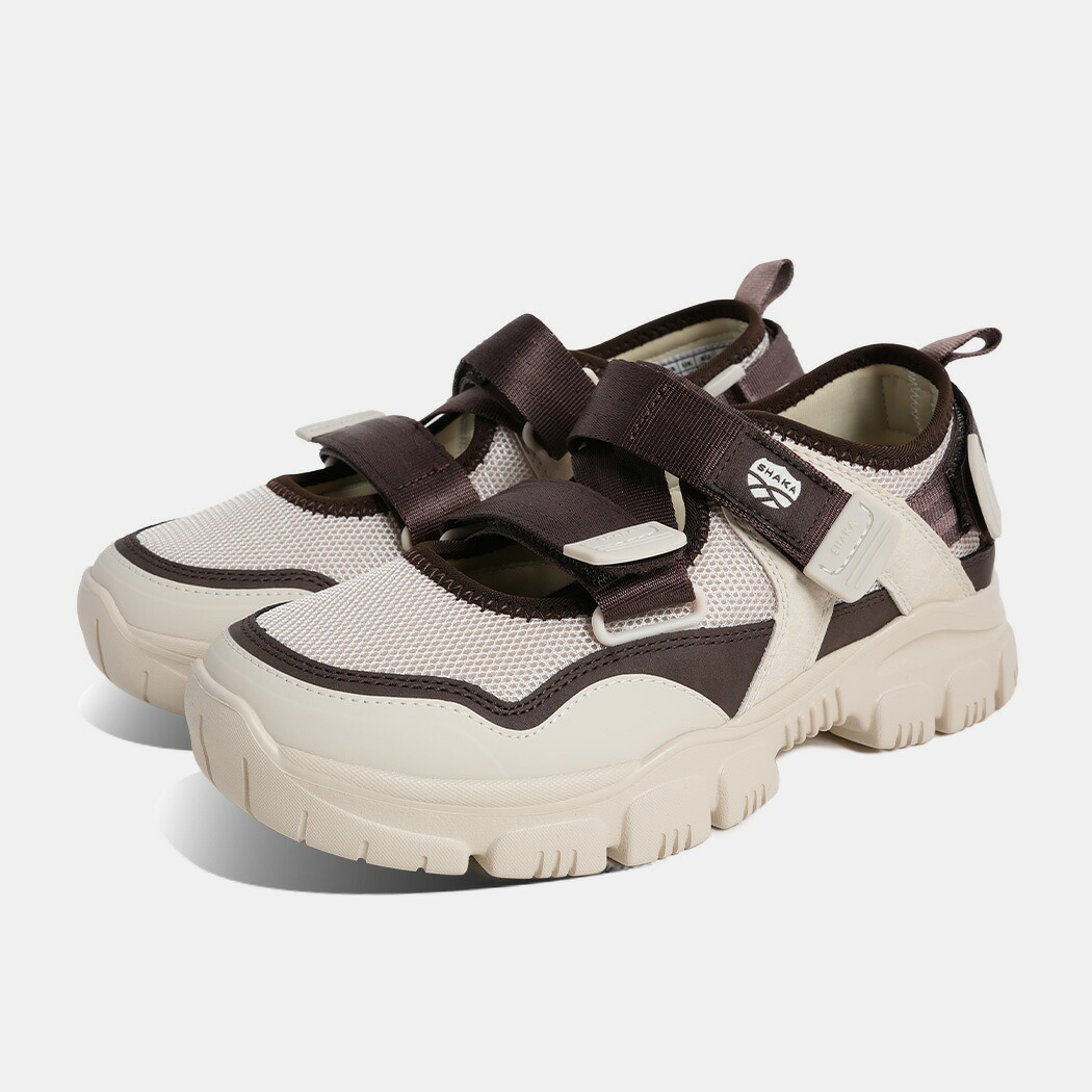[クーポン＆P2倍！]SHAKA シャカ オッター トレイル スニーカー サンダル OTTER TRAIL AT LINEN/BROWN ( ホワイト ブラウン アウトドア スニサン レディース ウィメンズ SK-217LiBr )