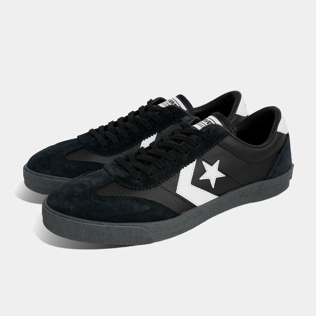 [クーポン＆P2倍！]CONVERSE コンバース ROADCLASSIC SK SY OX ロードクラシック スニーカー BLACK ( ブラック 黒 ガムソール レザースニーカー メンズ 33702650 )