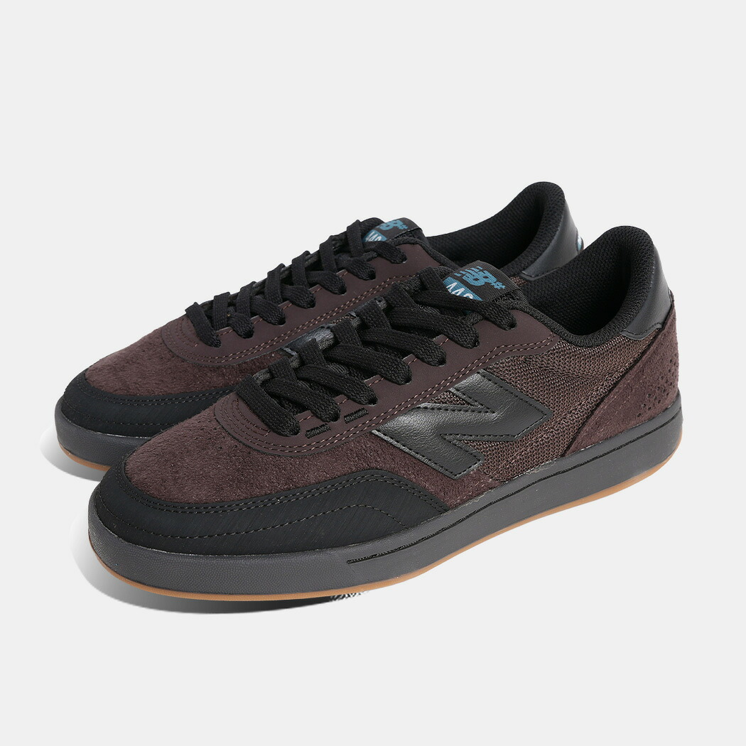 [クーポン＆P2倍！]NEW BALANCE ニューバランス ヌメリック 440 スニーカー NUMERIC UN440VBB BROWN BLACK ( ブラウン 茶色 ブラック 黒 スケート SKATE メンズ )｜aroundo