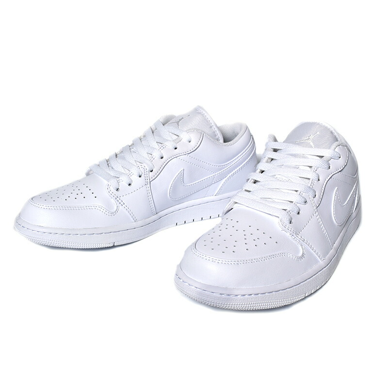 ゆうキング様限定NIKE AIR JORDAN 1 LOW トリプルホワイト NIKE AIR JORDAN 1 LOW 