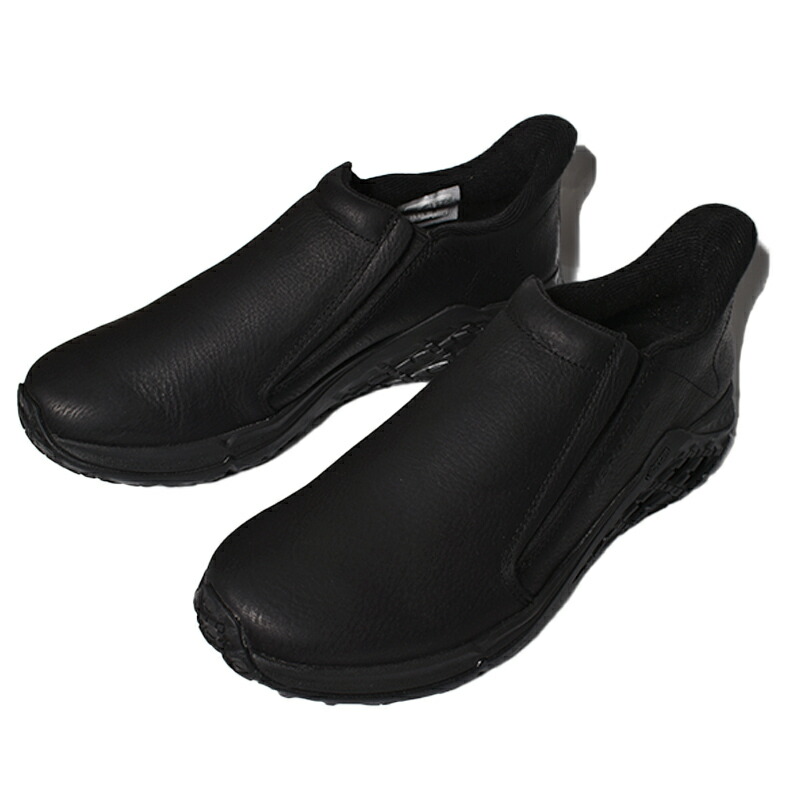 [クーポン＆P2倍！]MERRELL JUNGLE MOC 2.0 AC+ "BLACK SMOOTH" メレル ジャングルモック シューズ スニーカー ( 黒 ブラックメンズ 国内正規品 J5002199 )｜aroundo