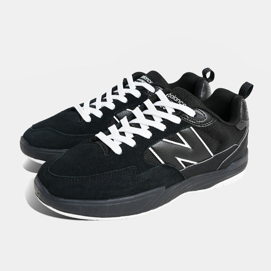 ニューバランス ヌメリック 海外限定 スニーカー NEW BALANCE NUMERIC Tiago Lemos UN808LSC BLACK WHITE ( 日本未発売 黒 スケート SKATE スケシュー メンズ )|aroundo