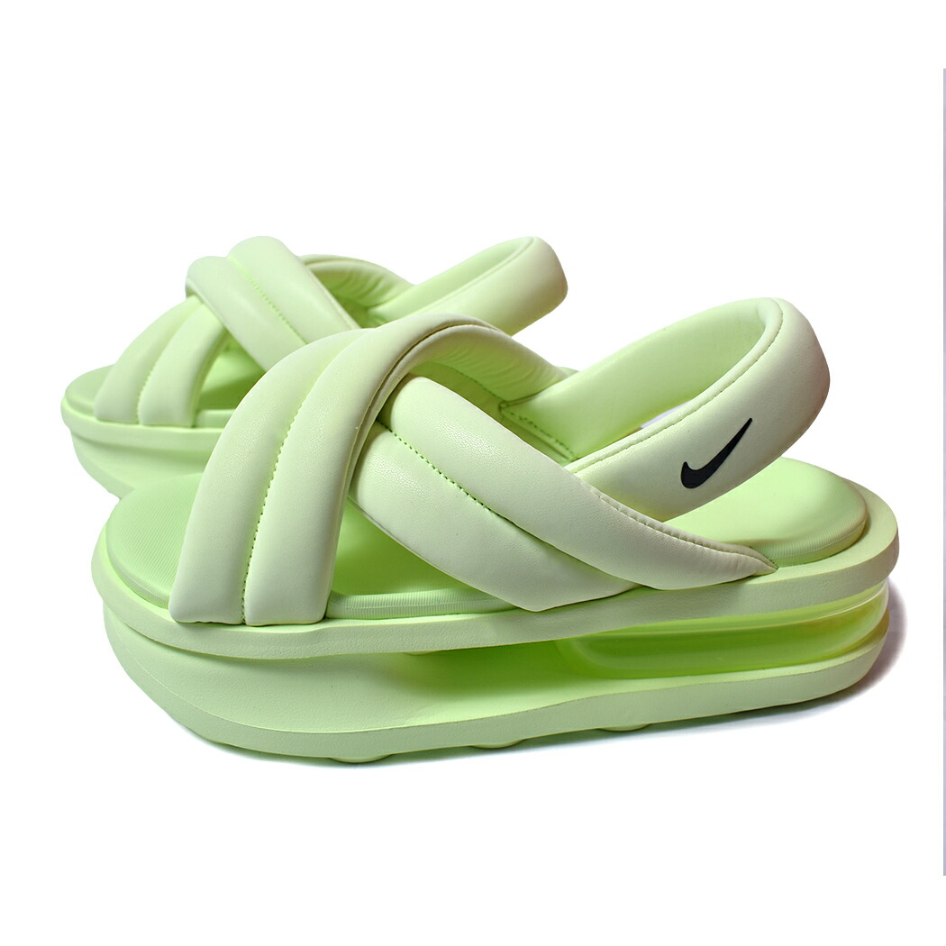 [クーポン＆P2倍！]NIKE W AIR MAX ISLA "VOLT" ナイキ ウィメンズ エアマックス アイラ サンダル ( koko ココ SANDAL 厚底 緑 グリーン 黄緑 レディース ウィメンズ FJ5929-700 )｜aroundo