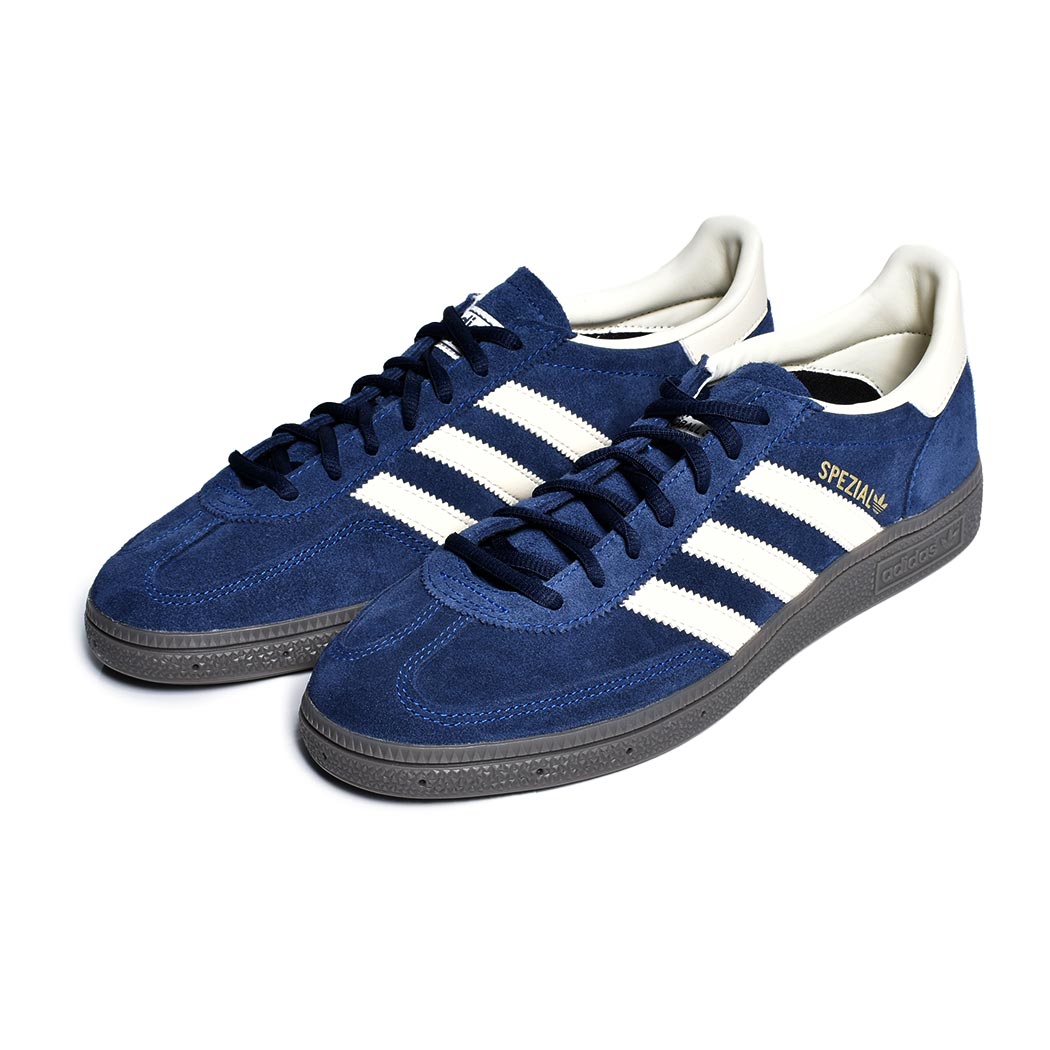 [クーポン＆P2倍！]adidas HANDBALL SPEZIAL "INDIGO/CREAM WHITE" アディダス ハンドボール スペツィアル スニーカー ( 青 ネイビー 白 ブルー ホワイト SAMBA メンズ レディース ウィメンズ IF7087 )｜aroundo 10,989円