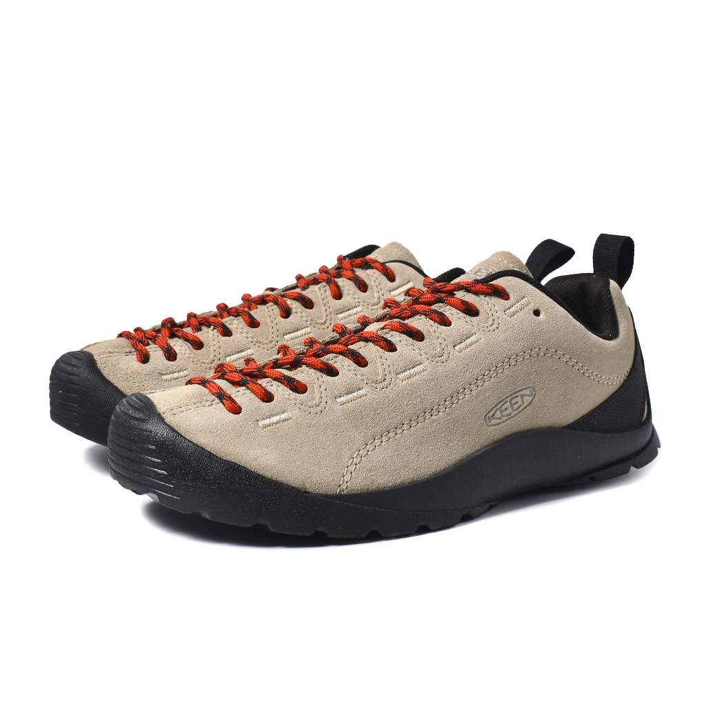 KEEN キーン ウィメンズ ジャスパー シューズ スニーカー WOMEN JASPER "SILVER MINK" ( ベージュ beige ブラウン スエード レディース 1004347 )｜aroundo
