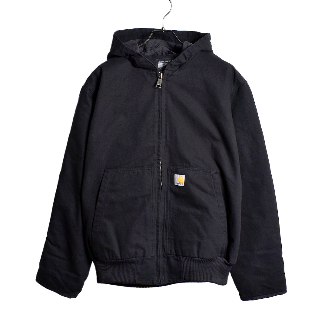 【お買い物マラソン限定クーポン配布中!!】CARHARTT カーハート ジャケット フード アウター Insulated Active Jac Loose Fit Washed Duck \