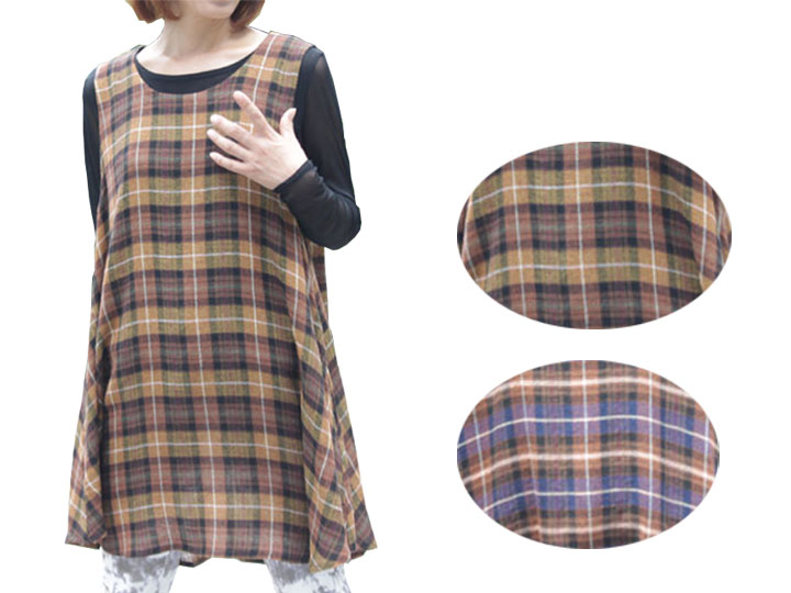 数量は多 楽天市場 Cherry Pollen 日本製 メール便可大きい F11号 13号 ゆったりビスコース マドラスチェック ノースリチュニック ワンピース 楽天カード分割 店頭受取対応商品 ａｒｏｖｅｉｎａ アロヴィーナ 50 Off Sipedas Pn Sengeti Go Id