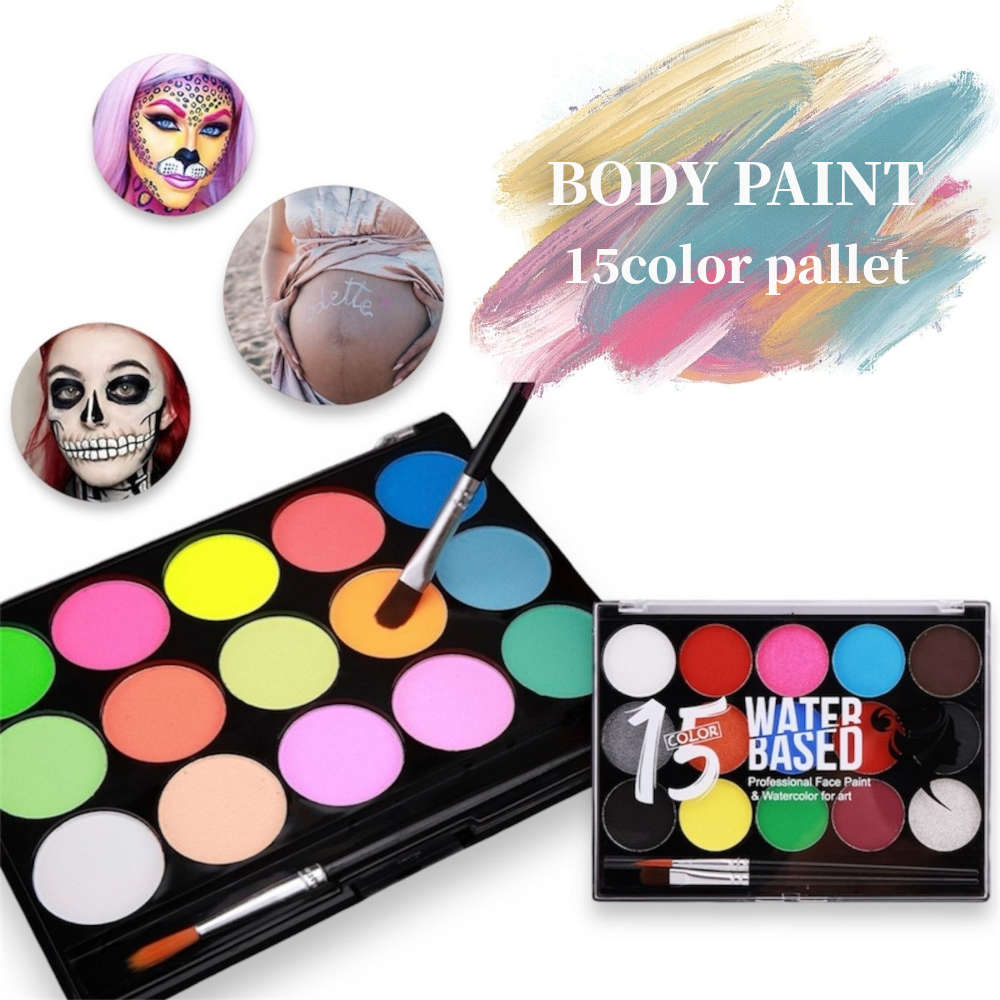 楽天市場】ボディーペイント（黒・白・赤・青・黄・緑・オレンジ