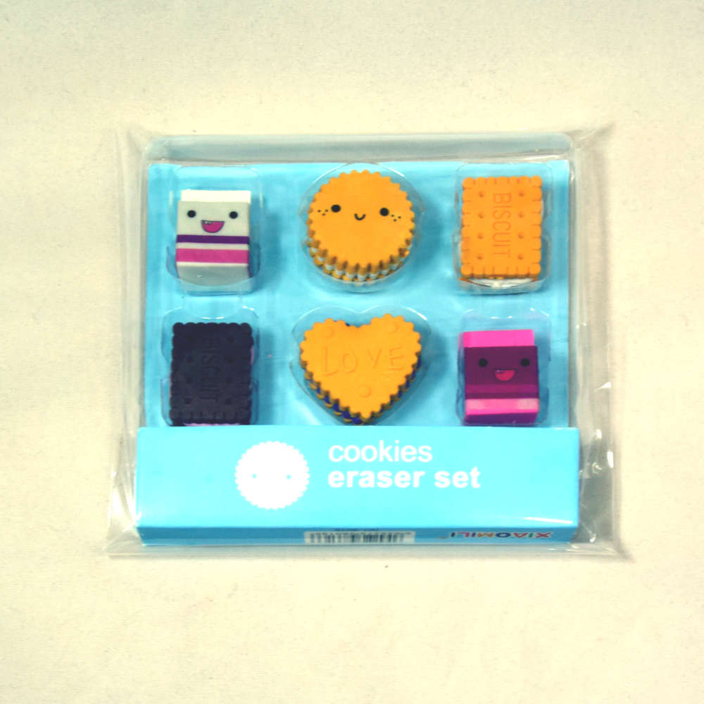 楽天市場】【cookie 消しゴム】おもしろけしごむ クッキーセット