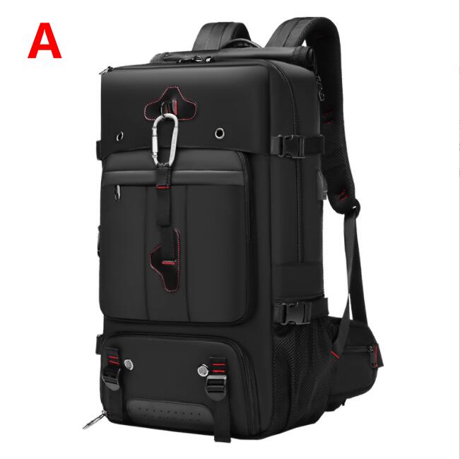 登山リュック 60L トラベルバッグ リュックサック 大容量 USBポート 防水 3way 拡大可能 靴ポケット付き アウトドア 送料無料｜アレンジショップ