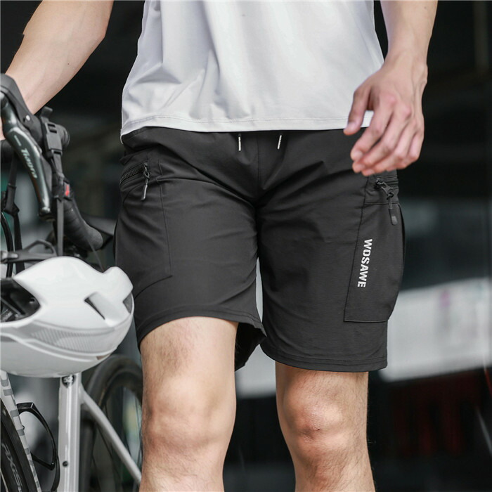 サイクルパンツ インナーパンツ サイクリングパンツ スポーツパンツ メンズ ハーフパンツ ショート ロードバイク クロスバイク 自転車 スポーツサドル おしりの痛み緩和 パッド入り ゲルパッド 衝撃吸収 男性用 サイクルウェア ヨガパンツ 速乾 送料無料|アレンジショップ