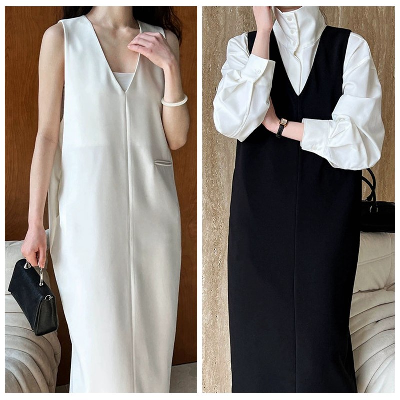 ワンピース 夏 ジャンパースカート ジャンスカ レディース シフォン ロングワンピース ドレス リゾートワンピース 膝下 ショート丈ワンピ パーティードレス チュニック 可?い 通勤ワンピース きれいめ 結婚式ワンピース ワンピ 二次会 お呼ばれ OL 大人 体型カバー春秋