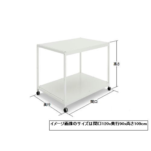 楽天市場】ステンレスワゴン 高さ60ｘ幅75ｘ奥行50cm 錆びにくいSUS304