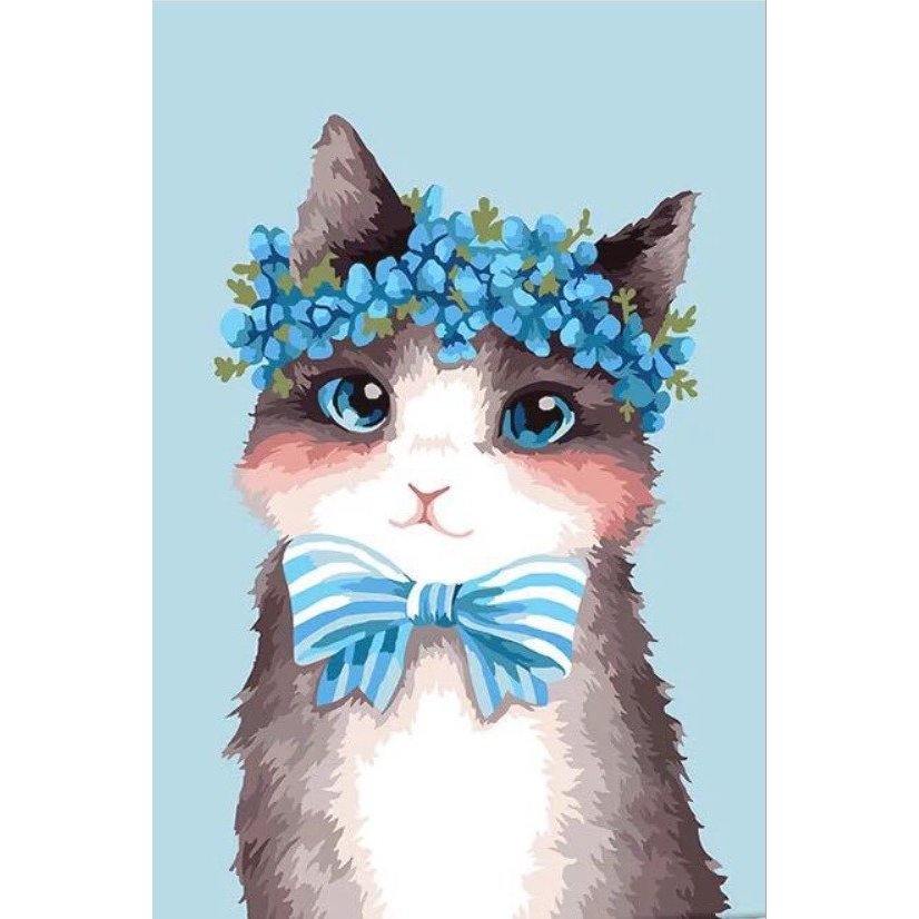 楽天市場 刺繍キット 刺繍 クロスステッチ ねこ 初心者 図案印刷 指ぬき 糸通し付き 壁アート 壁飾り アルシオン二号店