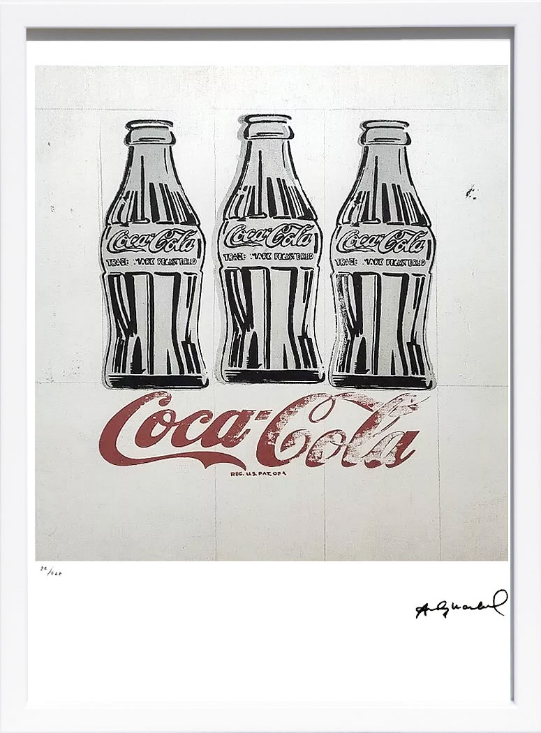 アンディ・ウォーホル ポスター 作品 猫 マリリン モンロー 花 キャンベルスープ 絵画 絵 複製画 版画 リトグラフ シルクスクリーン アートパネル ポップ アート インテリア フレーム付き 北欧 おしゃれ アンディ・ウォーホル Coca Cola