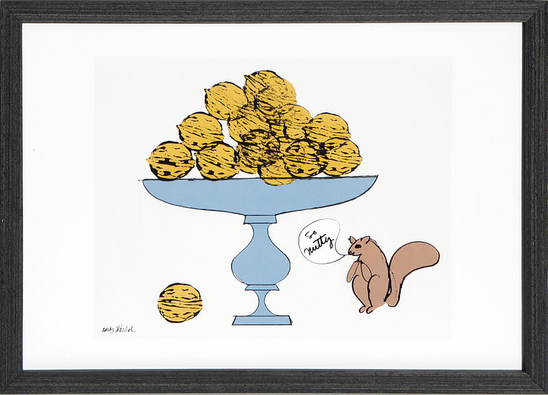 アンディ・ウォーホル ポスター 作品 猫 マリリン モンロー 花 キャンベルスープ 絵画 絵 複製画 版画 リトグラフ シルクスクリーン アートパネル ポップ アート インテリア フレーム付き 北欧 おしゃれアンディ・ウォーホル So Nutty｜ARS&rsquo;ONLINE
